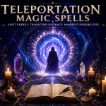 Teleportation Magic Spells are believed in various esoteric traditions to represent the symbolic movement of energy, intention, and spiritual connection beyond physical limitations.
